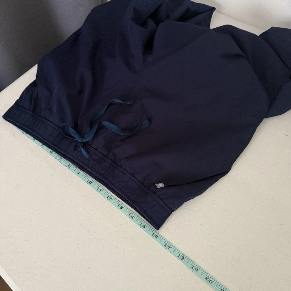 Figs Men's Tansen‎ Jogger Scrub Lined Pants Navy Medium Short Nursing Scrubs